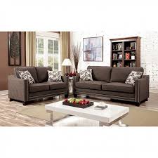 Kerian Brown Sofa Set For