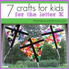 crafts for letter k the mered mom