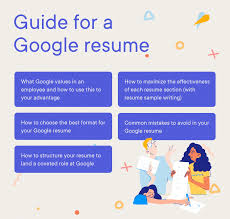 Google Resume Examples Writing Tips