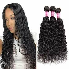 99 ($4.44/ounce) get it as soon as fri, jul 9. Unprocessed Water Wave Human Hair Bundles Virgin Curly 3 Bundles Hair Weaves 1b Ebay