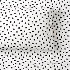 Black White Bedding Polka Dot