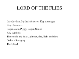 ppt lord of the flies powerpoint presentation id  lord of the flies introduction