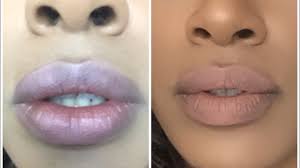 how to make big lips look smaller