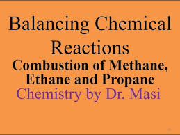 Combustion Of Methane Ethane Propane