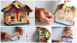 How To Make A Pop Stick House Simple