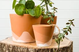 how to paint terracotta pots painted