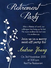Farewell Party Flyer Template Free Retirement Poster Template Image