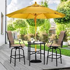 Bar Height Outdoor Bistro Table