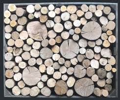 Decorative Hardwood Logs Feature
