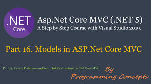 part 16 models in asp net core mvc