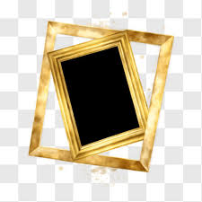 gold picture frame png images