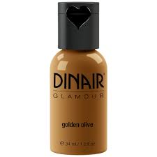 golden olive dinair airbrush makeup