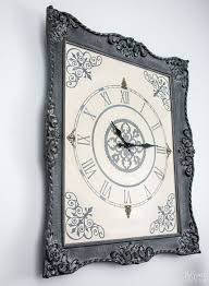 Clock Ornate Picture Frames Ornate Frame