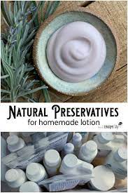 natural preservatives for homemade