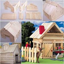 Glue these at the corners. 25 Diy Patterns And Designs To Make A Popsicle Stick House Guide Patterns