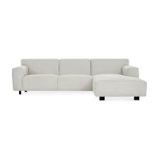 sectional sofa with corduroy upholstery