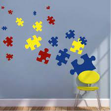 Puzzle Piece Wall Decals Kids Wall
