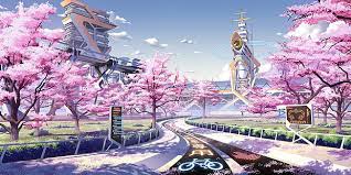hd wallpaper anime cherry blossom