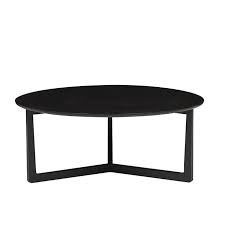 Geo Round Coffee Table Charcoal