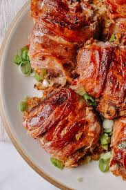 The reason that i like these is that they have the bone, and some fat and marbling (that keeps things juicy too), and they are mostly the leaner loin meat while also having some of the darker, more. Pork Chop Sticky Rice Bake With Bacon Recipe Pork Pork Chops Cooking Recipes