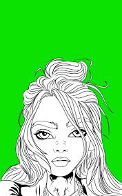 This celebrity fan art coloring page of billie eilish can be used on both the procreate app (or most coloring apps that allow uploads) or traditional colored pencils or markers. Billie Eilish Coloring Book For Android Apk Download