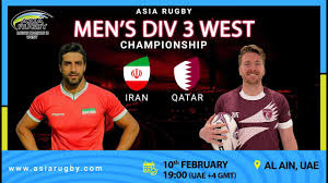 qatar v iran asia rugby division 3