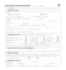 Organization Membership Application Template