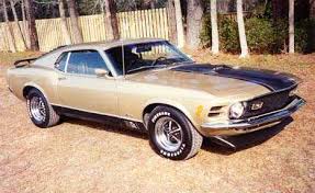1970 Mustang Colors