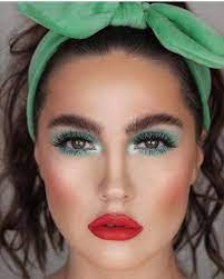 the most energizing mint green makeup