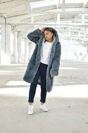 Faux Fur Coat Women Fuzzy Winter Coat
