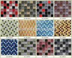 mixed crystal glass mosaic for swimming