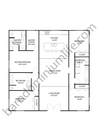40x40 Barndominium Floor Plans 8