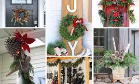 outdoor homestead christmas decor