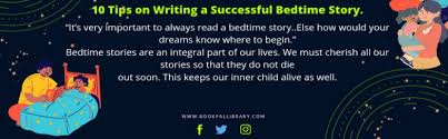 10 tips to write a bedtime story that