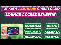 flipkart axis bank credit card lounge