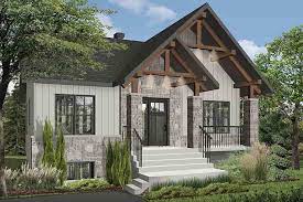 Small Craftsman Cottage House Plan
