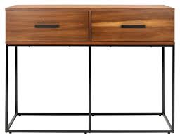 Safavieh Marquise 2 Drawer Console Table Brown