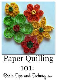 Basic Paper Quilling Techniques Creative Cynchronicity