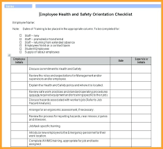 New Hire Orientation Checklist Template New Employee Checklist