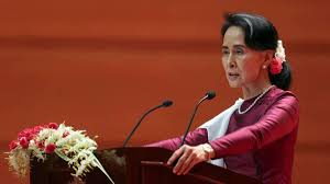 Aung san suu kyi is the face of democracy and rights in burma. Time For Aung San Suu Kyi To Act Like A Nobel Winner Los Angeles Times