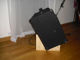 To make this, you need some inexpensive tools like a jigsaw and a drill. Simple Bass Amp Stand