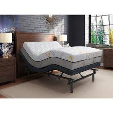 Grey Split Queen Adjustable Bed Base