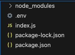 environment variables in nodejs the
