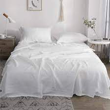 french linen bedding set 4 pc sheet set