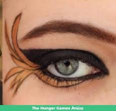 katniss everdeen eye makeup the