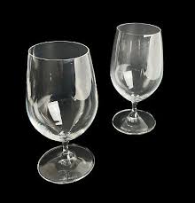 2 Riedel Vinum Gourmet Wine Water Glass