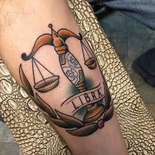 Girls can go with stars or flower by its side. Wrist Libra Tattoos For Men Elegant Arts Tattoo
