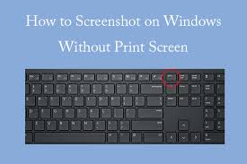 windows without print screen