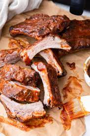 air fryer bbq ribs recipe the cookie