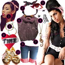 amy winehouse diy the look cut out